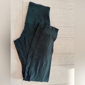 Green High-Waist Lululemon Leggings size 6